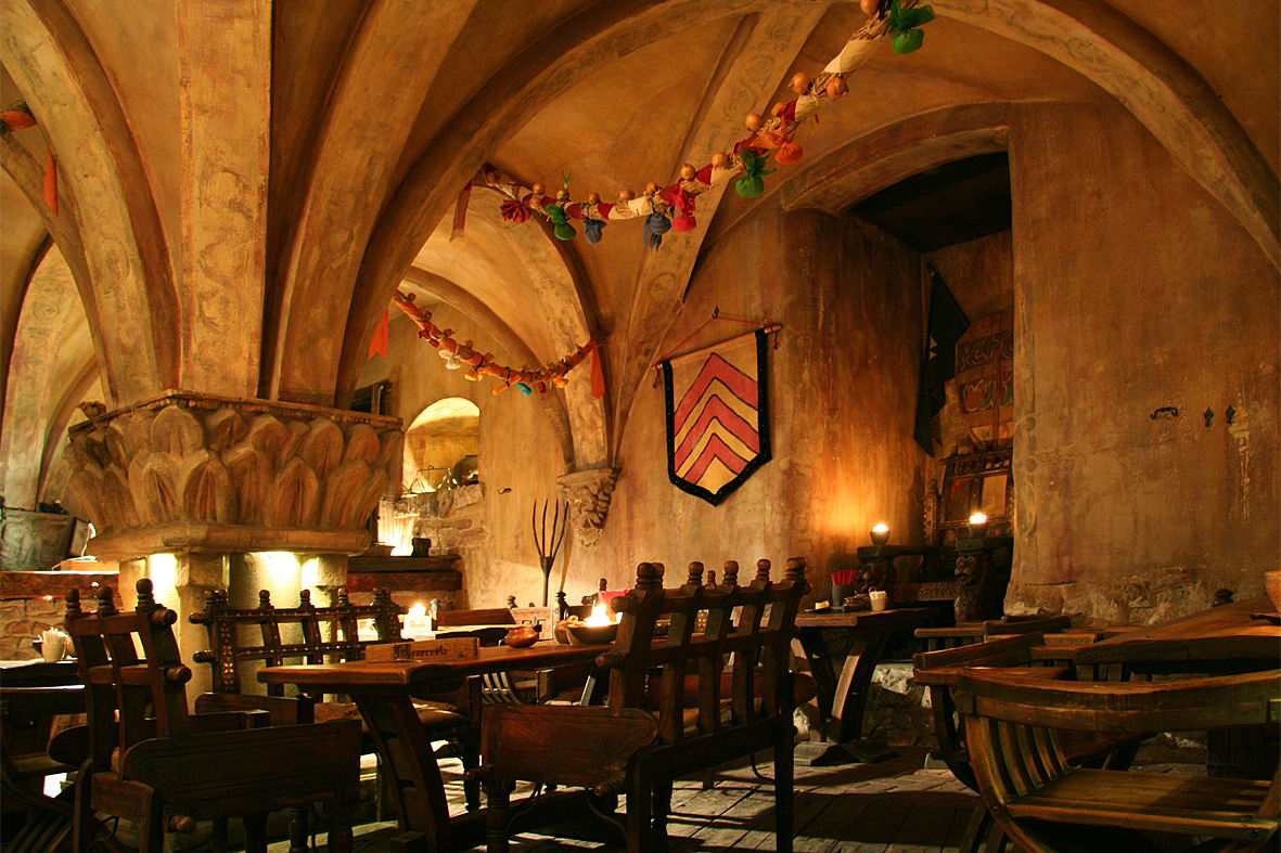 Рижский средневековый ресторан